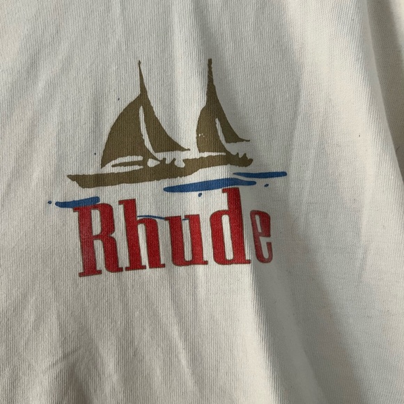 Oversized Men’s Rhude Tshirt Size S - Picture 4 of 4